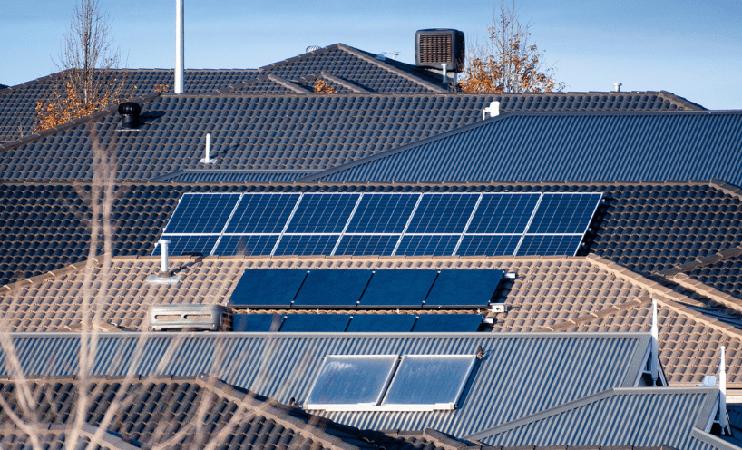 100,000 Solar Homes and many more to come Houses with solar panels